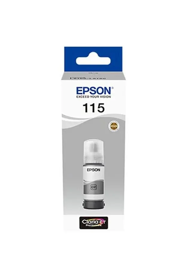 Epson 115 Grey Gri Şişe Mürekkep T07D54A L8160-L8180
