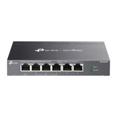 TP‑Link Omada DS106GPP 6‑Port 10/100/1000 Mbps Metal Kasa PoE+ & PoE++ Switch (1×60 W PoE++, 3×30 W PoE+, 2×Uplink)