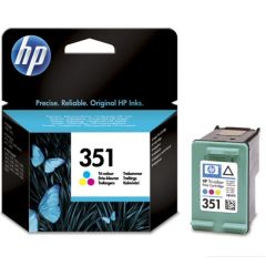 HP 351 (CB337EE) Üç Renkli (Tri-color) Orijinal Mürekkep Kartuşu (170 Sayfa)