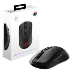 MSI Clutch Versa 300 Kablosuz RGB Optik Siyah Mouse