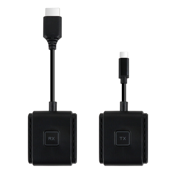 Vcom DD545-TC 50m 4K Kablosuz HDMI Extender Wireless HDMI Görüntü ve Ses Aktarım Seti 2.4GHz/5GHz