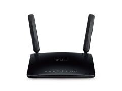 TP‑LINK Archer MR200 AC750 Dual‑Band Wi‑Fi 5 4G LTE Router – 300 Mbps@2.4 GHz + 433 Mbps@5 GHz, 4x10/100 Mb/s LAN, 1xLAN/WAN, Mikro SIM, 2×4G LTE harici anten