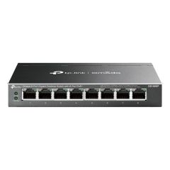 TP‑Link Omada DS108GP 8 Port 10/100/1000 Mbps Gigabit PoE+ Switch – 8×802.3af/at PoE+ Port, 65 W Toplam PoE Bütçesi, Çelik Kasa, Rack/Desktop Montaj