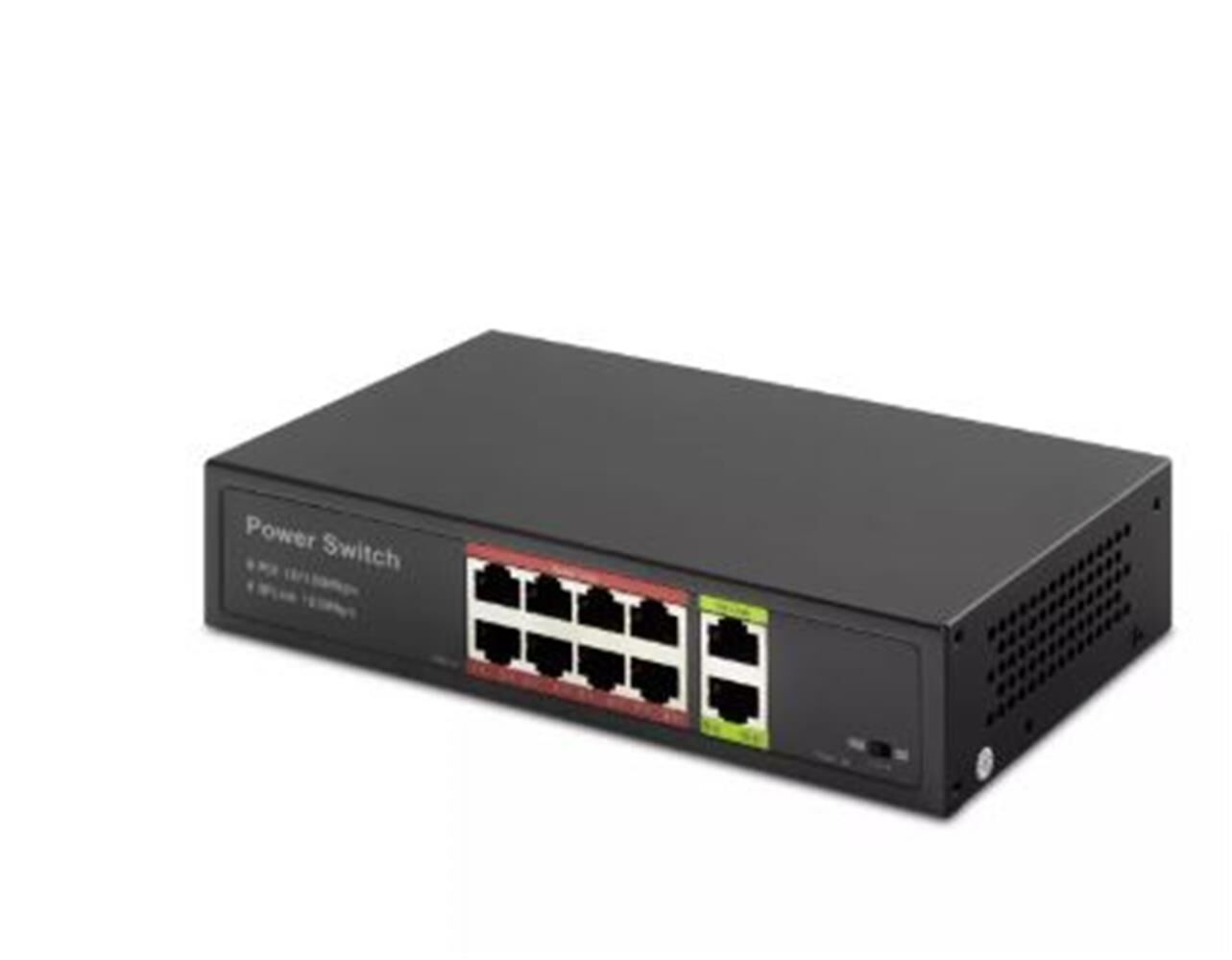Hadron HD08 PoE Switch 2 Uplink 8+2 10/100 Mbps 8 Port