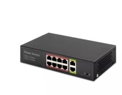 Hadron HD08 PoE Switch 2 Uplink 8+2 10/100 Mbps 8 Port