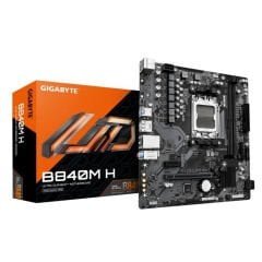 Gigabyte B840M H AMD B840 Soket AM5 DDR5 5600MHz(MT/s) M.2 HDMI DP Micro-ATX Anakart