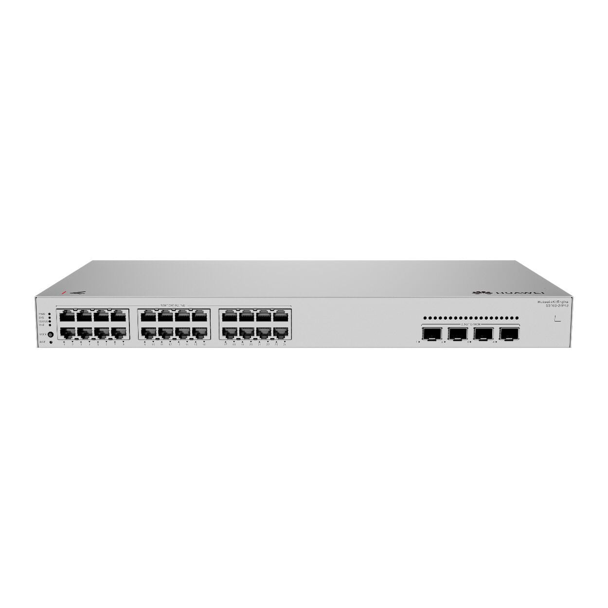 HUAWEI EKITENGINE S310S-24P4JX 24 PORT GIGABIT+2X2.5GB 2X10G SFP+ L2 CLOUD YÖNETİLEBİLİR 400W POE RACKMOUNT SWITCH