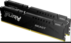 Kingston FURY Beast Black 64GB (2x32GB) DDR5 5600MHz CL36 Masaüstü Bellek Kiti (KF556C36BBEK2/64TR)