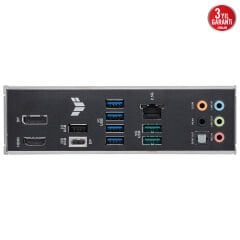 ASUS TUF GAMING B860M‑PLUS WiFi Intel B860 Chipset LGA 1851 Soket DDR5 (max 256 GB @ 8800+ MT/s OC) DisplayPort 1.4 HDMI 2.1 PCIe 5.0 mATX Anakart Wi‑Fi 7 Bluetooth 5.4 2.5Gb LAN Aura Sync RGB