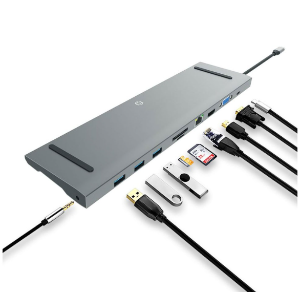 Frisby FA-7720TC USB Type-C™ Hub Çoklu Bağlantı Noktası Adaptör HDMI USB 3.0 PD Şarj Destekli