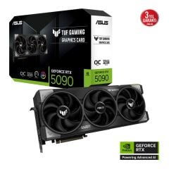 ASUS TUF Gaming GeForce RTX 5090 OC Edition 32GB GDDR7 512-Bit DLSS 4 Ekran Kartı (TUF-RTX5090-O32G-GAMING)