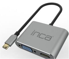 Inca ITPC-06TX 100W Type-C PD + HDMI 4K + USB 3.0 Çoklayıcı Adaptör