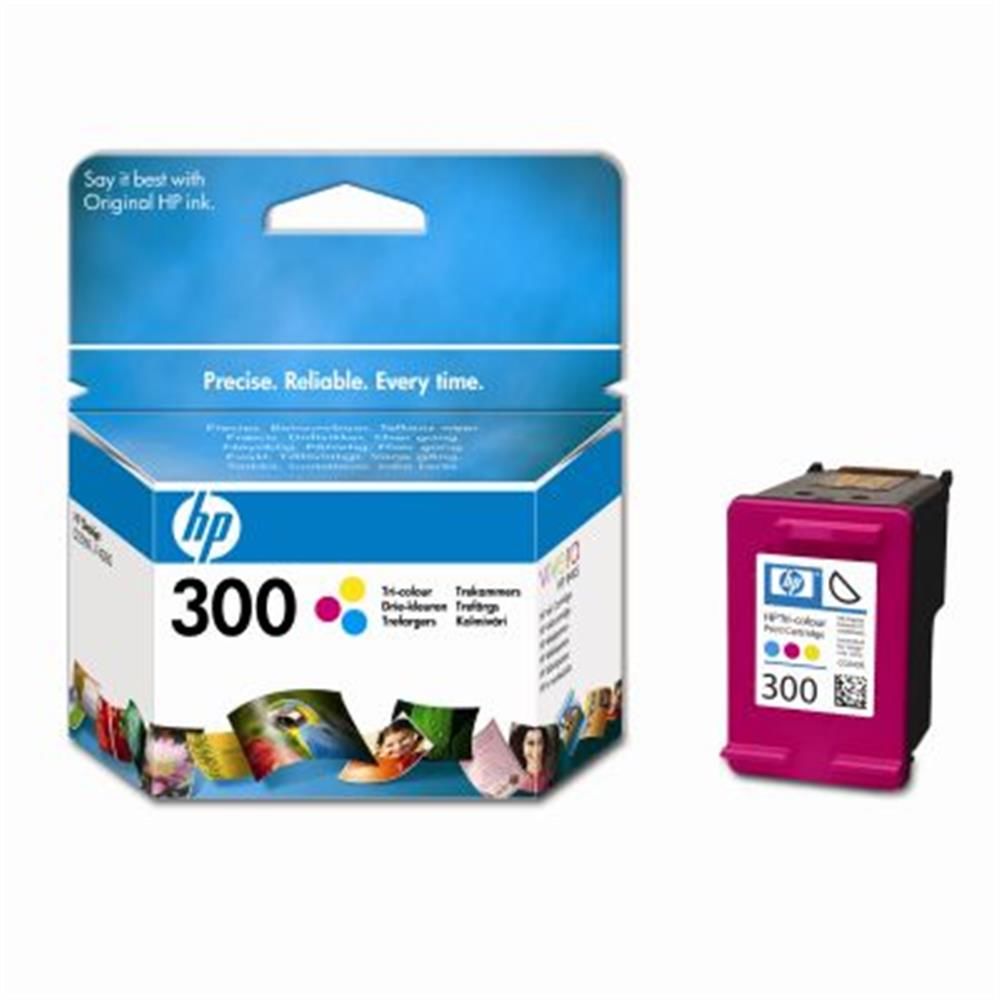 HP 300 Üç Renkli (Color) Orijinal Mürekkep Kartuşu (CC643EE)