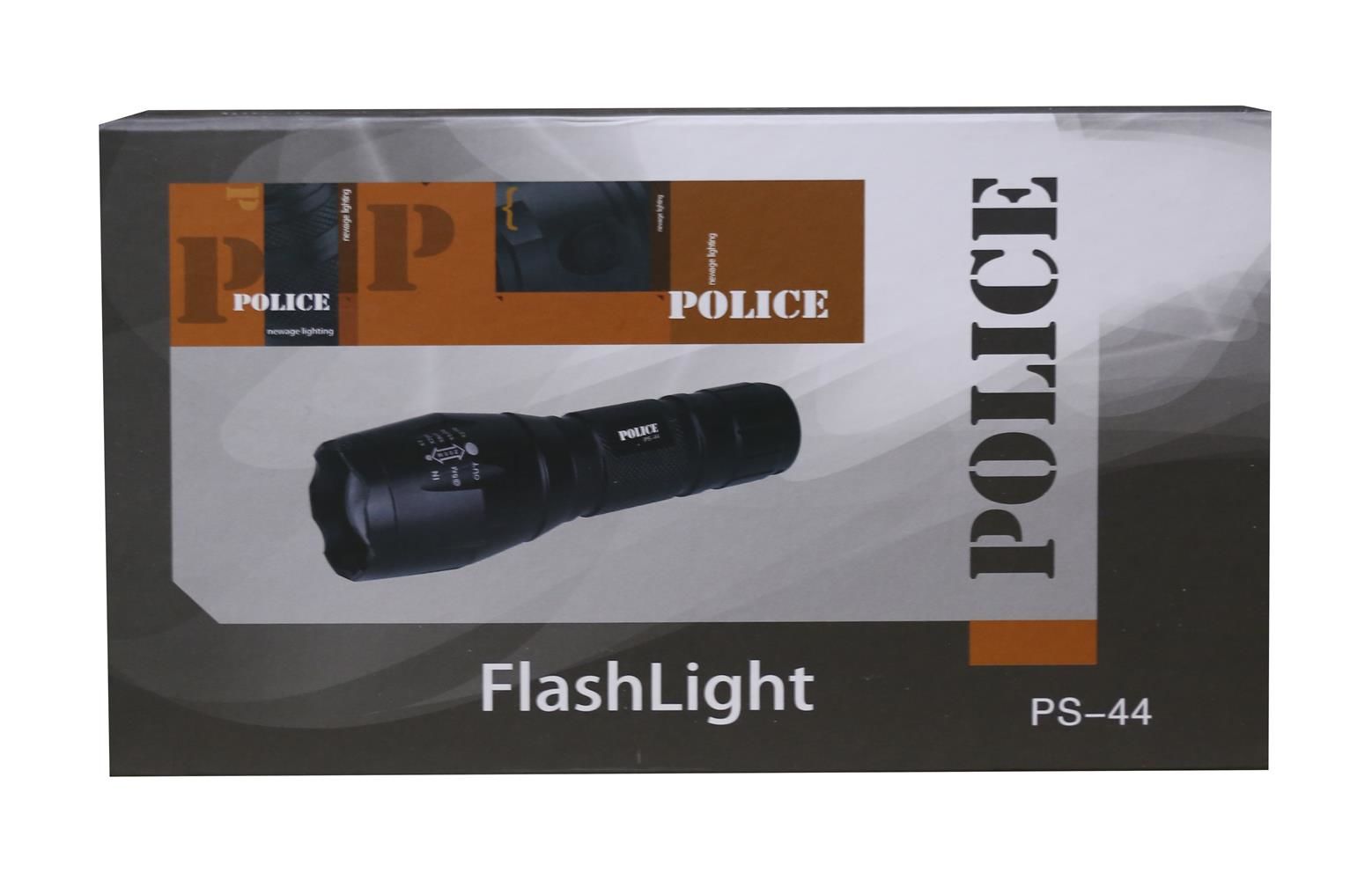 Police PS-44 Cree XML-T6 LED Zoomlu Şarj Edilebilir El Feneri