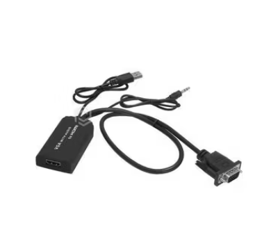 Frisby FA-6676C Analog VGA ve 3.5mm Ses Girişi - Dijital HDMI Aktif Dönüştürücü Adaptör