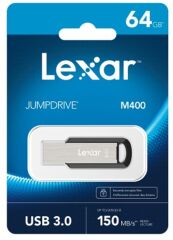 Lexar JumpDrive M400 64GB USB 3.2 Gen 1 150MB/s Metal Gövdeli USB Flash Bellek