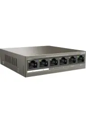 TENDA TEF1106P-4-63W 4FE PoE Port (63W), 2FE Uplink Desktop Switch