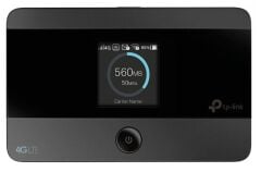 TP‑LINK M7350 300 Mbps 4G LTE Cat4 Mobil Kablosuz Router – 2550 mAh Batarya, Mikro SD Kart Girişi, 2.4/5 GHz Dual‑Band, OLED Ekran