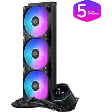 Cooler Master MasterLiquid Nex Digital 360mm ARGB Sıvı Soğutucu 1851/AM5