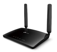 TP‑LINK TL‑MR6400 300 Mbps Wireless N 4G LTE (Cat4) 3G/4G Kablosuz Router, 2.4 GHz, 4‑Port 10/100 Mbps Switch, Mikro‑SIM Yuvası, WPS/Wi‑Fi Açma‑Kapama, Harici Anten