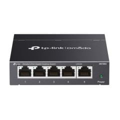 Omada TP‑Link DS105G 5 Port 10/100/1000 Mbps Metal Çelik Kasalı Sessiz Fanless Unmanaged Desktop/Wall/Rack‑Mount Switch