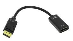 Frisby FA-6646C DisplayPort - HDMI 4K Görüntü ve Ses Aktarım Dönüştürücü Adaptör