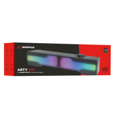 RAMPAGE Arty X13 2.0 Bluetooth'lu Rms 3W*2 RGB Işıklı Multimedia Usb 5V Hoparlör