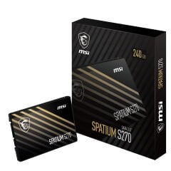 MSI Spatium S270 480GB 2.5'' SATA 3.0 SSD (500MB/s Okuma - 450MB/s Yazma) S78-440K060-P83