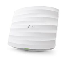 TP-Link Omada EAP245 AC1750 Dual Band Gigabit Çift Port RJ45 450 Mbps 2.4 GHz + 1300 Mbps 5 GHz 802.11ac Wave 2 MU‑MIMO Tavan/Çift Bağlantı Adaptörlü Ready Cloud Access Point