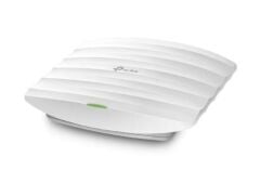 TP-Link Omada EAP245 AC1750 Dual Band Gigabit Çift Port RJ45 450 Mbps 2.4 GHz + 1300 Mbps 5 GHz 802.11ac Wave 2 MU‑MIMO Tavan/Çift Bağlantı Adaptörlü Ready Cloud Access Point