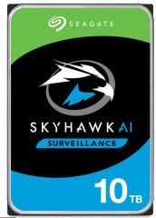 Seagate SkyHawk AI 10TB 7200RPM 256MB Cache SATA 3.0 3.5'' Güvenlik Hard Disk (ST10000VE001)