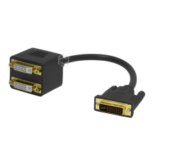 Frisby FA-6662C DVI-I Erkek - 2 x DVI Dişi Görüntü Çoklayıcı ve Pasif Dönüştürücü Adaptör