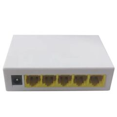 Nova ND-820-05TX 5 Port 10/100 Mbps Fast Ethernet Unmanaged Desktop Switch, Auto MDI/MDIX, Plug & Play, Layer 2 Ağ Switch