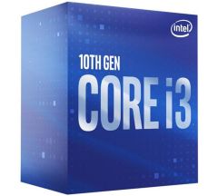 Intel Core i3‑10100 (BX8070110100) 10. Nesil Comet Lake 4 Çekirdek 8 İş Parçacığı 3.6 GHz (Turbo 4.3 GHz) 6 MB Smart Cache 14 nm LGA 1200 Soket Intel UHD 630 Grafik FANLI Box İşlemci