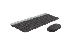 Logitech MK470 Slim Kablosuz Klavye Mouse Seti USB Alıcılı Siyah (920-009435)