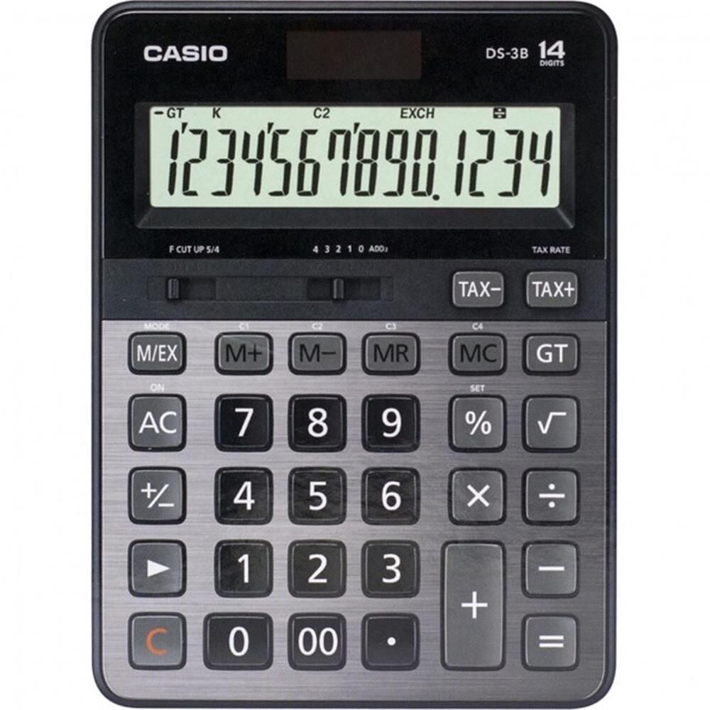Casio DS-3B Profesyonel 14 Haneli Ağır Hizmet Tipi Masaüstü Hesap Makinesi