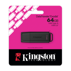 KINGSTON 64GB USB3.2 Gen 1 DataTraveler Exodia Siyah (DTXG2/64GB)