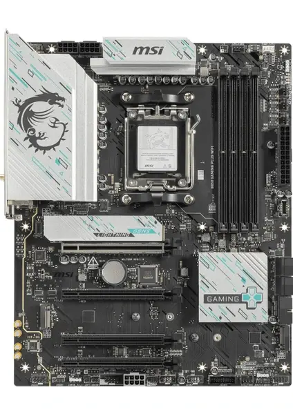 MSI B850 GAMING PLUS WIFI6E AMD B850 AM5 DDR5 8200+MHz (OC) ATX Anakart