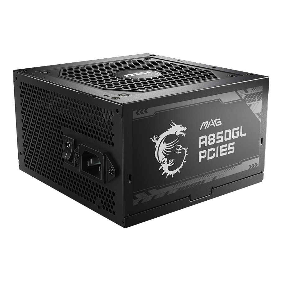 MSI MAG A850GL PCIE5 850W 80 Plus Gold Tam Modüler ATX 3.0 120mm Fanlı Güç Kaynağı
