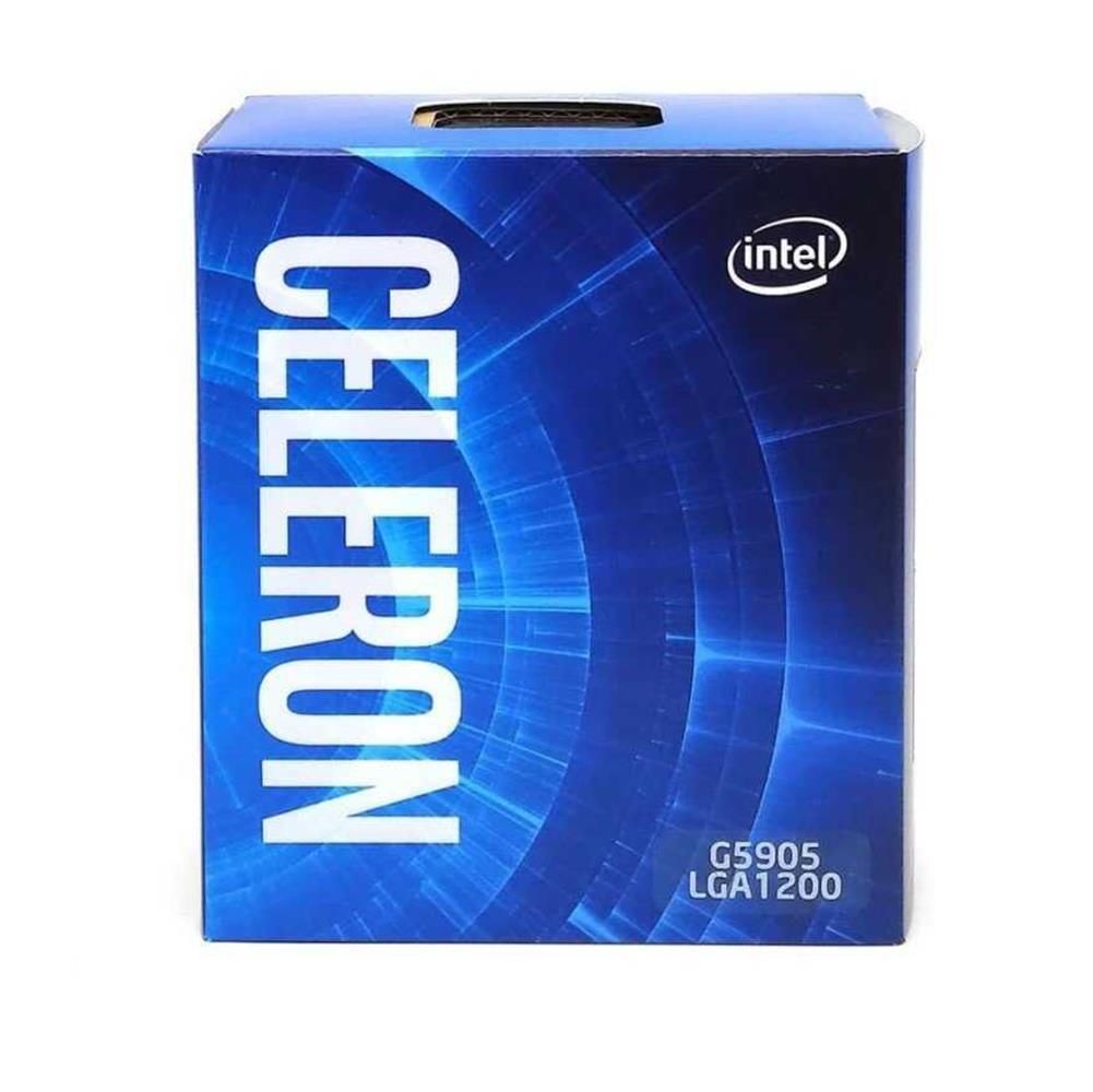 Intel Celeron G5905 3.50GHz 2 Çekirdek 4MB Önbellek Soket 1200P Box İşlemci