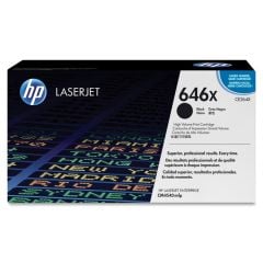 HP 646X Yüksek Kapasiteli Siyah Orijinal LaserJet Toner Kartuşu - 17.000 Sayfa - CE264X