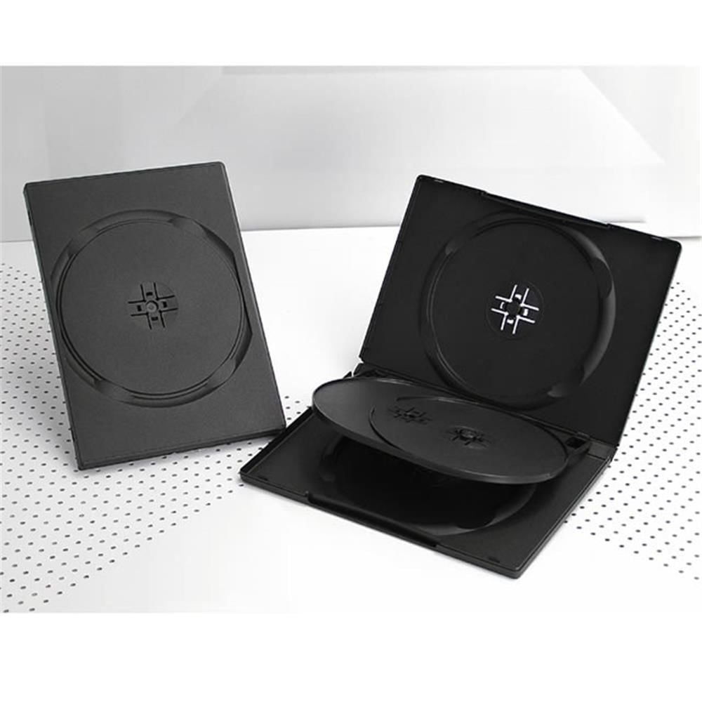 Elba QD-324 4’lü Siyah 14mm DVD Kutusu 10’lu Paket