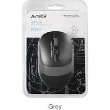A4 TECH FG10S OPTIK MOUSE NANO SILENT GRİ 2000 DPI