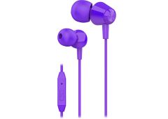 S-link SL-KU160 Mor 3.5mm Mikrofonlu Kulak İçi Kulaklık