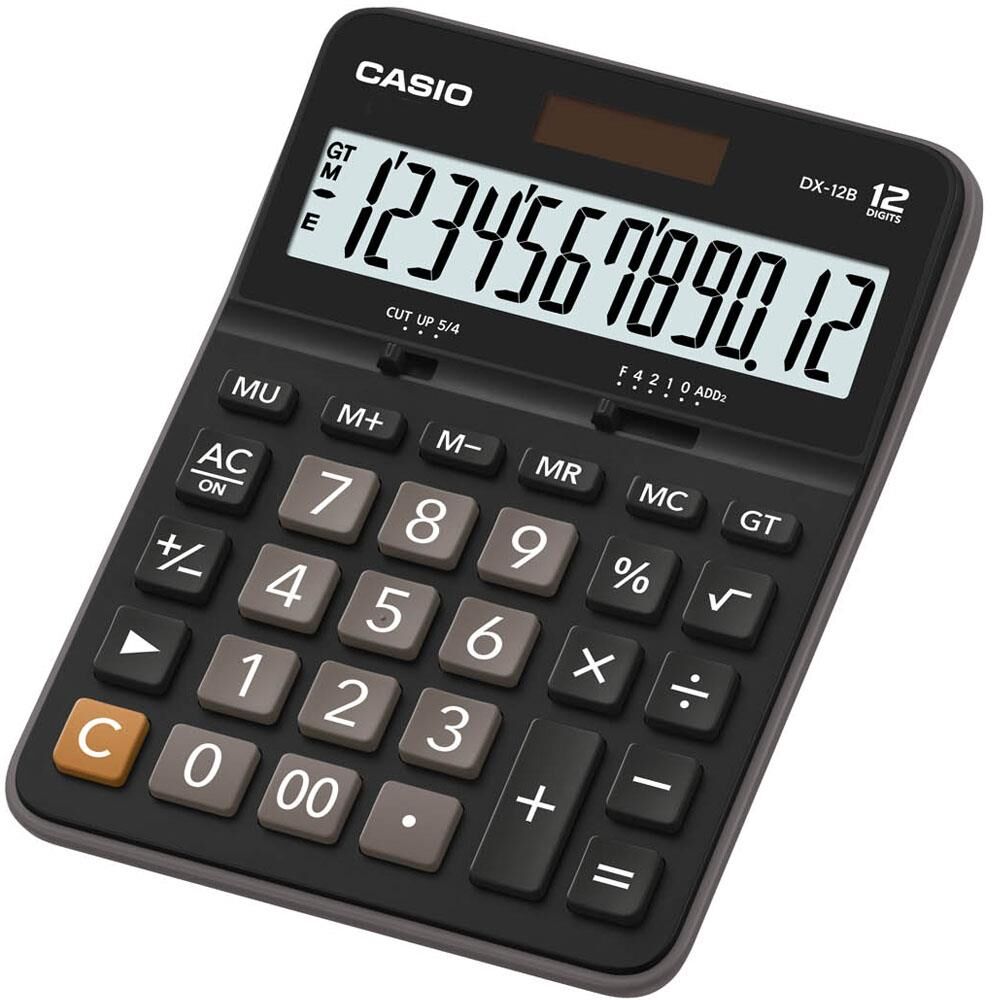 Casio DX-12B 12 Haneli Masa Üstü Hesap Makinesi