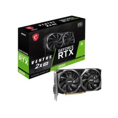 MSI GeForce RTX 3050 VENTUS 2X XS White 8 GB GDDR6 128-bit 1807 MHz Boost OC PCI Express 4.0 1x HDMI 2.1 + 1x DisplayPort 1.4a 8-pin Güç Bağlantısı Siyah/Beyaz Ekran Kartı