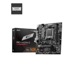 MSI PRO A620M‑B AM5 DDR5 6800 MHz OC 2×DIMM 128 GB M.2 NVMe PCIe 4.0 x16 HDMI VGA USB 3.2 JARGB V2 Micro‑ATX Anakart
