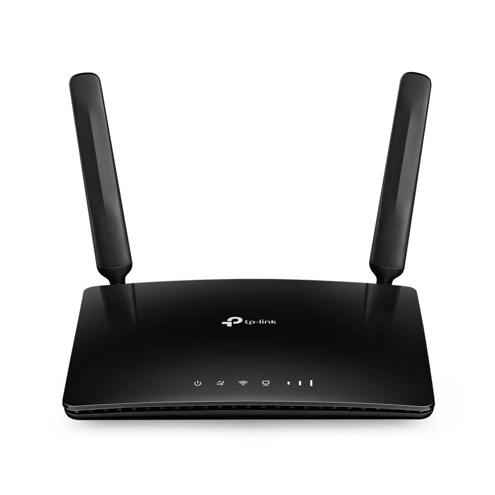TP‑LINK Archer MR400 AC1200 Dual Band 3G/4G LTE Router – 300 Mbps (2.4 GHz) + 867 Mbps (5 GHz), 4x RJ45 100 Mbps Port, Nano‑SIM, 2 Dış 4G LTE Anten, WPA/WPA2
