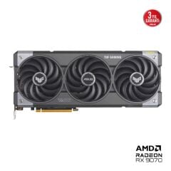 16 GB ASUS TUF-RX9070-O16G-GAMING RX 9070XT GDDR6 256 Bit 3XDP HDMI OC Ekran Kar