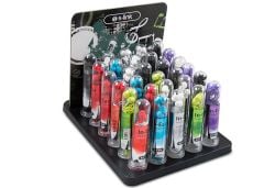 S-link SL-STK10 30'lu Stand Set Kulak İçi Mikrofonlu Kulaklık Paketi (Siyah, Beyaz, Kırmızı, Mor, Mavi, Yeşil)